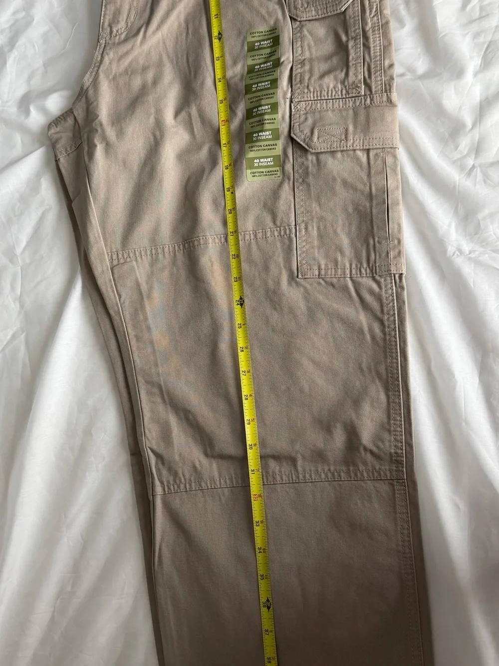 5.11 Tactical Khaki Tactical Pants with Utility Pockets 40/30